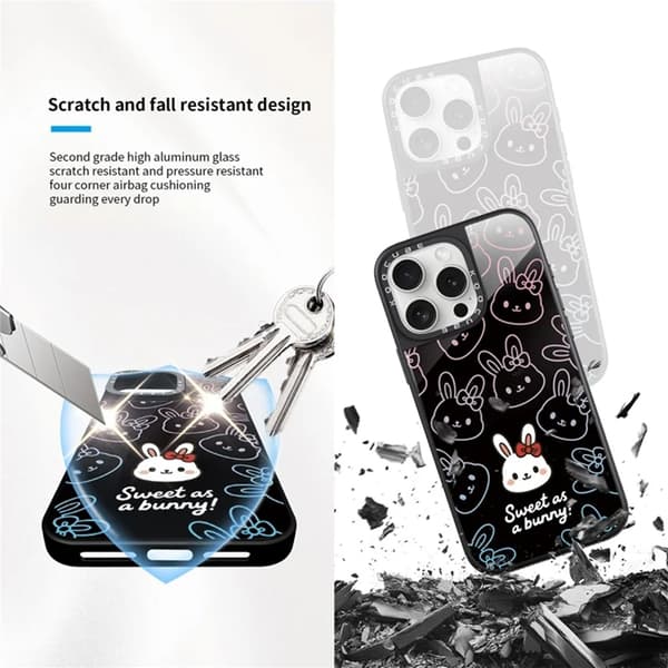 Mobilskal till iPhone 15 Pro Max MagSafe Aluminium Silikon Svart