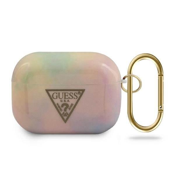 Guess Tie Dye Collection airpods Pro skal Rosa Rosa