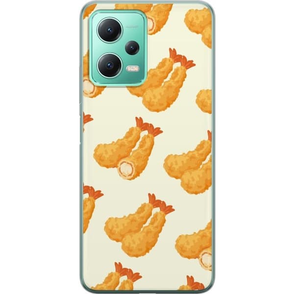 Telefontaske til Xiaomi Redmi Note 12 med rejer