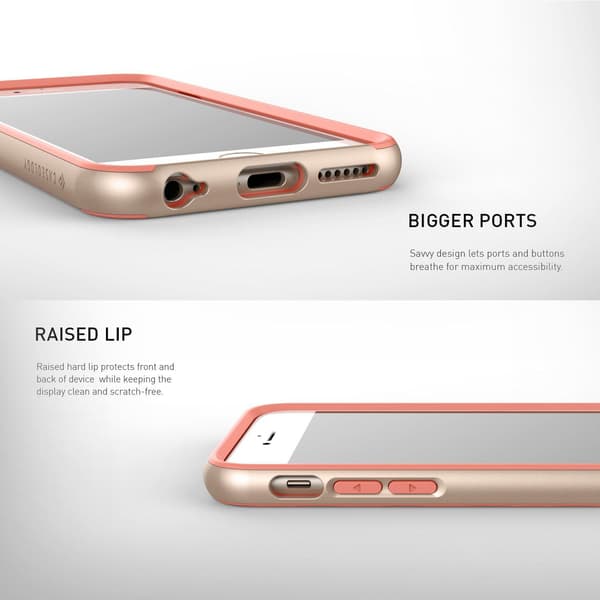 Caseology Parallax Series -taustakuori Apple iPhone 6 (S) - Pink