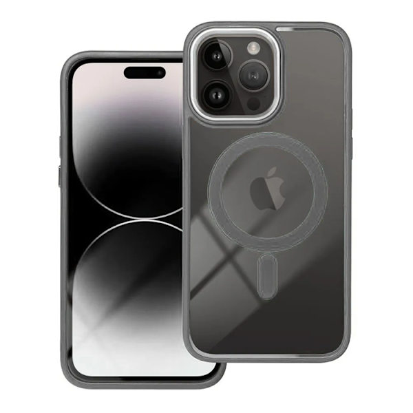 Mobilskal till iPhone 17 MagSafe Color Edge - Titanium Grå Grå