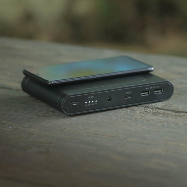 OMNICHARGE Powerbank Mobile 25600 Pro 25600 mAh - Svart Svart