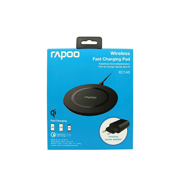 RAPOO Charger QI XC140 Trådløs opladningsplade