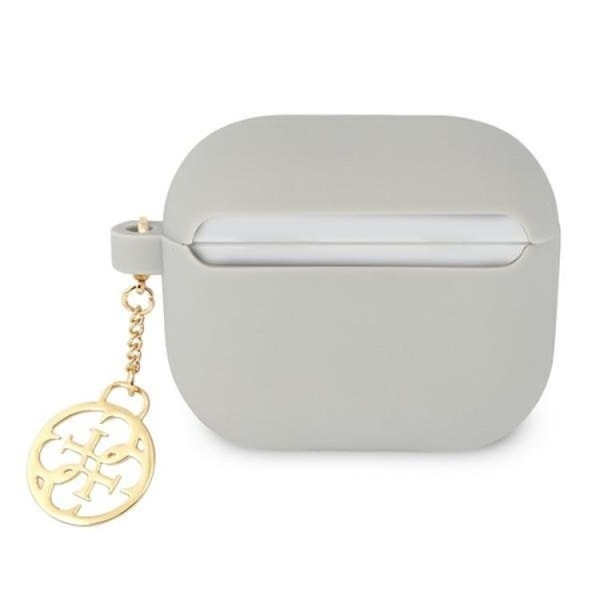 Guess AirPods 3 Skal Silicone Charm Collection - Grå