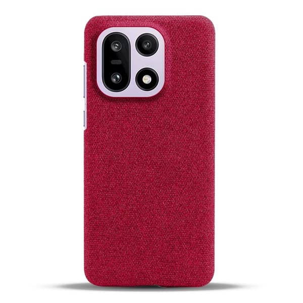 Mobilskal till OnePlus 15 5G Cloth Texture Anti-Scratch Röd