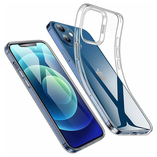 Ultratyndt 0,5mm silikone cover til iPhone 13 MINI Transparent