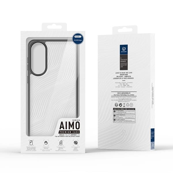 Dux Ducis Telefontaske til Galaxy S25 Edge Aimo - Sort Svart