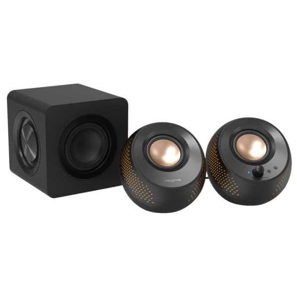 Creative Datorhögtalare med Subwoofer Pebble X Plus 2.1 - Svart Svart