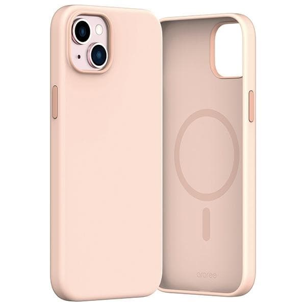 Araree Mobilskal till iPhone 15 Plus/14 Plus MagSafe Typoskin M - Sandrosa