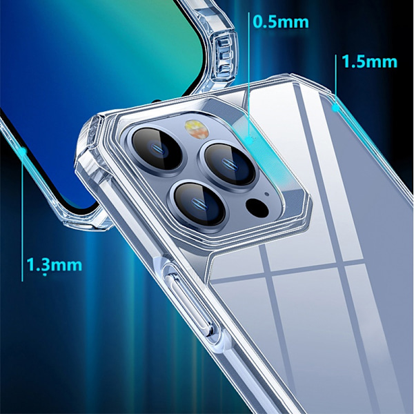 iPhone 14 Pro Max Skal Magsafe Peak - Clear Transparent