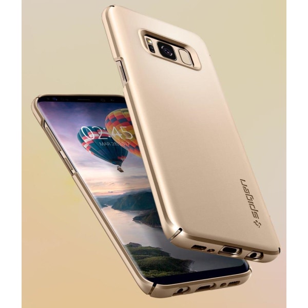 SPIGEN Thin Fit Cover til Samsung Galaxy S8 Plus - Guld 0efc | 46 | Fyndiq