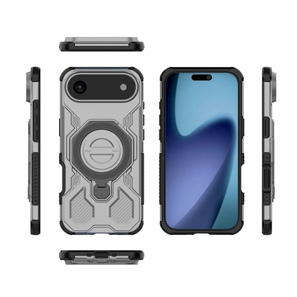 Mobilskal till iPhone Air Rotating Kickstand - Grå Grå