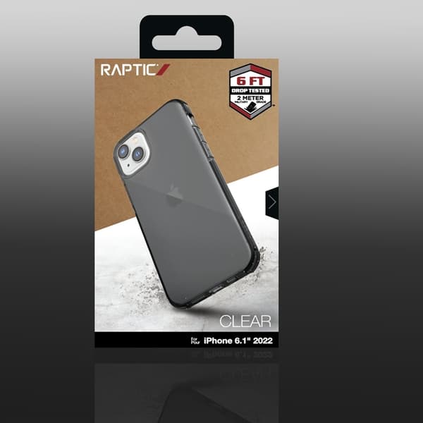 Raptic iPhone 14 Skal Armored - Harmaa Grå
