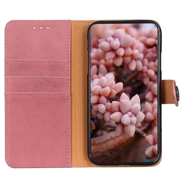 KHAZNEH Textured Wallet Case Galaxy A13 4G - Pink