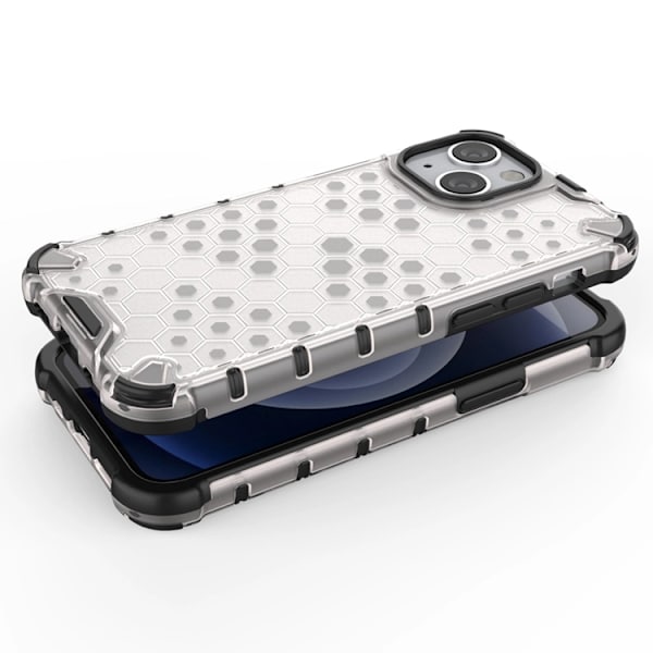 iPhone 13 mini Mobilskal Honeycomb Armor - Grön
