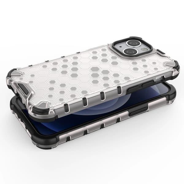 Mobilskal till iPhone 13 mini Honeycomb Armor - Grön Grön