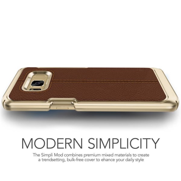 Verus Simpli Mod Cover til Samsung Galaxy S8 - Brun Brown