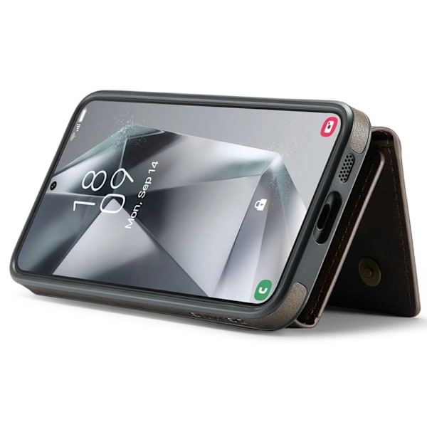 DG.Ming Plånboksfodral för Samsung Galaxy S26 Plus RFID Blocking - Kaffe