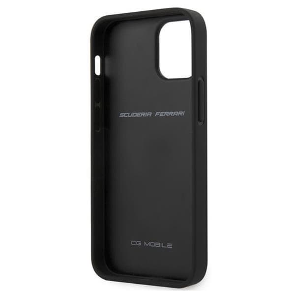 Ferrari Off Track Quilted Skal iPhone 12 Mini - Musta Black