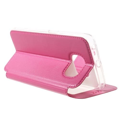 Kaksoisikkuna Samsung Galaxy S6 Edge - Magenta Rosa