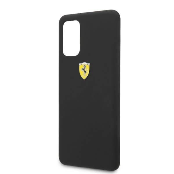 Ferrari Cover S20 Plus Silikone - Sort Black