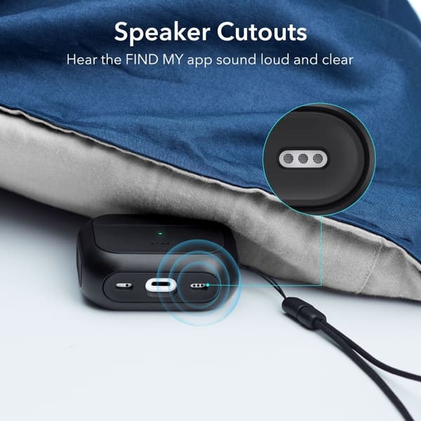 ESR Magsafe Airpods Pro 1/2 Skal Orbit Halolock - Sort Black