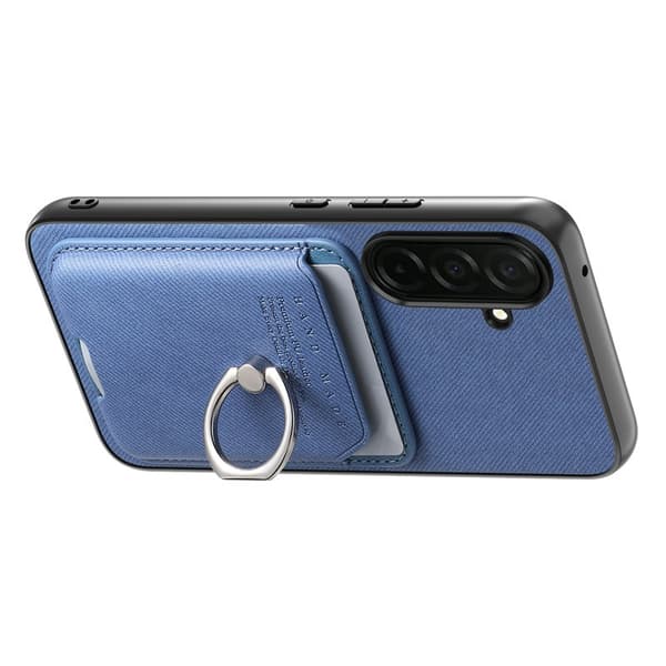 Mobilskal för Samsung Galaxy S26 Magnetiskt PC + TPU Kickstand - Blå