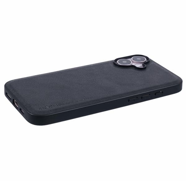 X-LEVEL Bojue-3 Mobilskal till iPhone 16 Anti-Scratch Svart