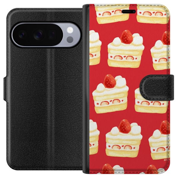 Plånboksfodral till Google Pixel 10 Pro XL med Tårta