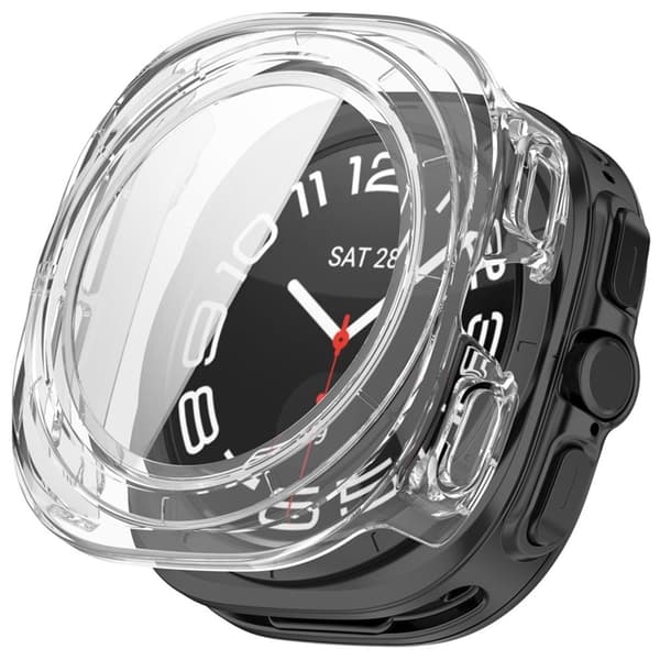 [2-Pack] Tech-Protect Skal För Galaxy Watch Ultra 2 (47mm) Defense - Svart/Clear