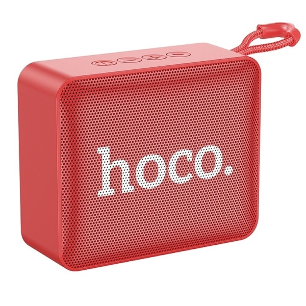 Hoco trådløs højttaler Bluetooth Gold Brick Sports - Rød