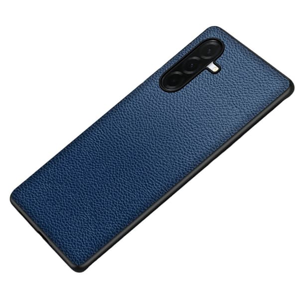 Mobilskal för Samsung Galaxy S26 Konstläder TPU - Blå