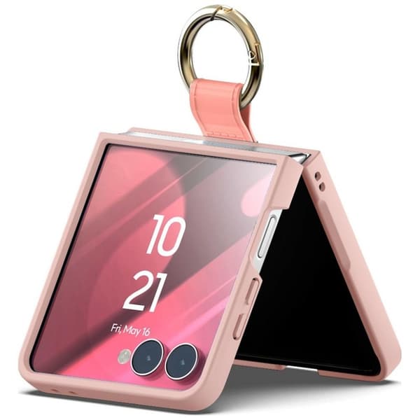Mercury Mobilskal För Galaxy Z Flip 8 Goldring Hård - Rosa