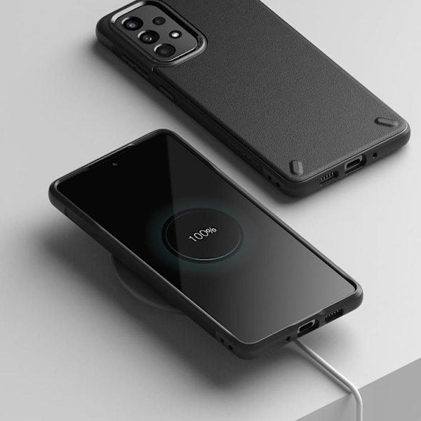 Ringke Onyx Holdbart Etui Galaxy A73 - Sort Svart