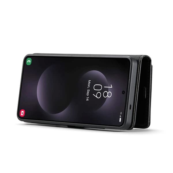 DG.Ming Plånboksfodral för Samsung Galaxy S26 Ultra Äkta läder Ställ - Röd