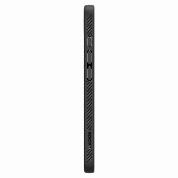 Spigen Mobilskal till iPhone 16e Magsafe Liquid Air - Matt Svart Svart