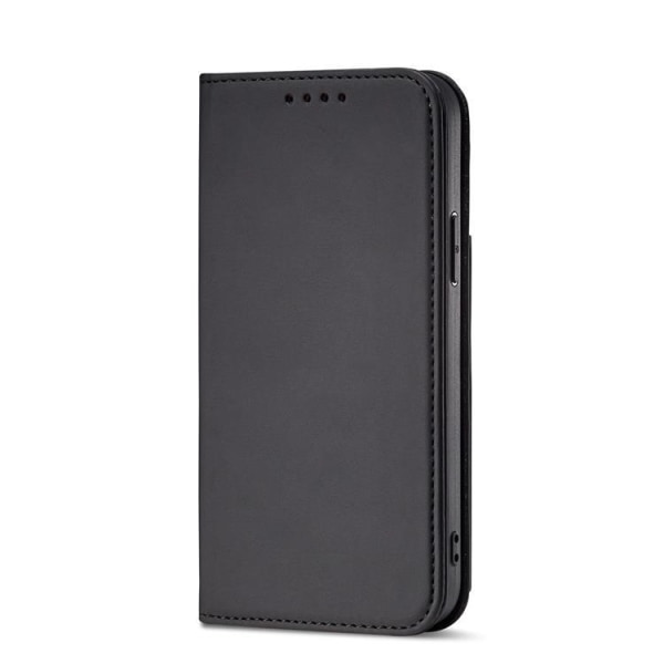 iPhone 12 Pro Max Wallet Case Magnetstativ - Sort