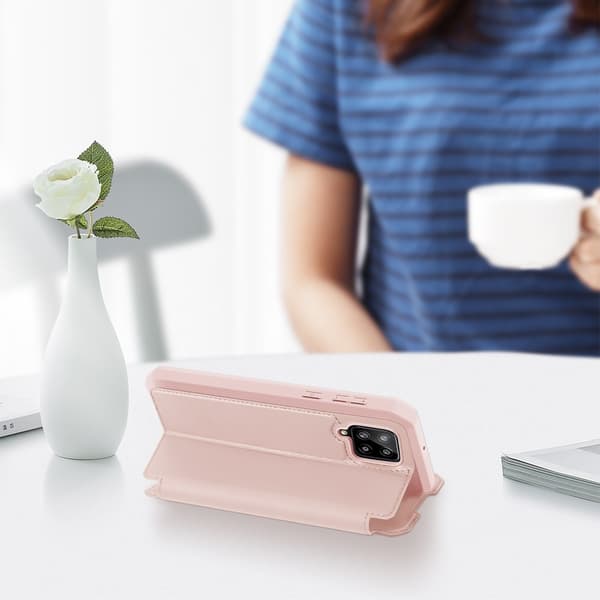 Dux Ducis Skin X Plånboksfodral Samsung Galaxy A42 5G - Rosa Rosa