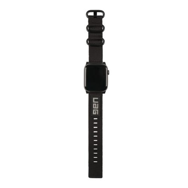 UAG Watch Rannekoru Apple Watchille 44/42 mm, Nato Eco Strap, musta Black