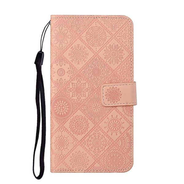 Plånboksfodral för Samsung Galaxy S26 Plus Konstläder - Rosa