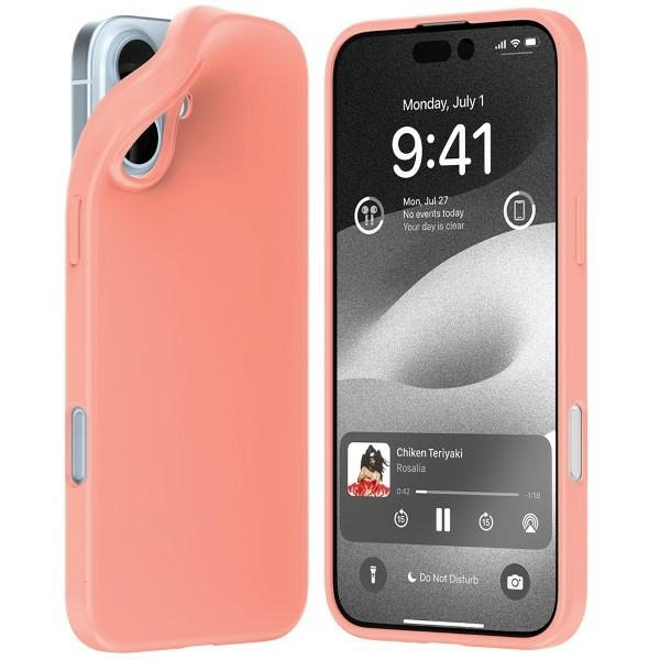 Mercury Mobilskal till iPhone 16 Plus Soft - Rosa Rosa
