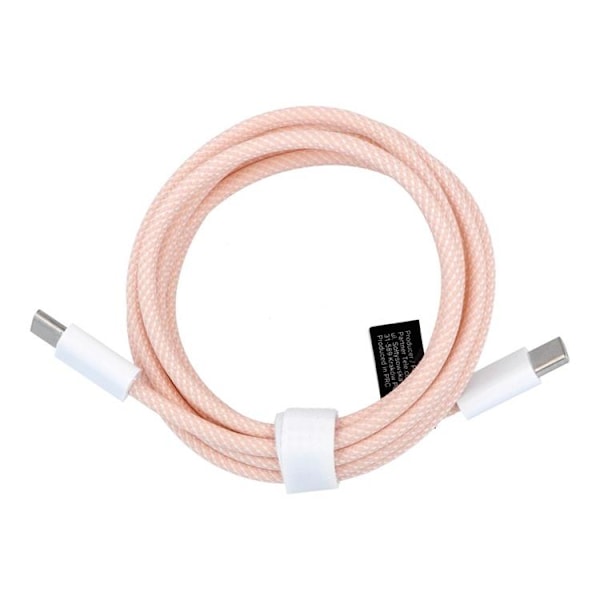 Typ-C to Typ-C Kablar PD 60W 3A C263 1.5 m - Rosa