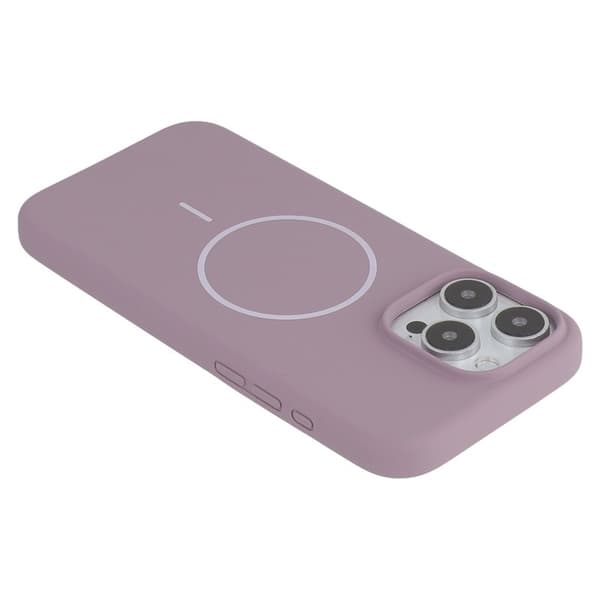 X-LEVEL Mobilskal till iPhone 16 Pro MagSafe Flytande Silikon Lila