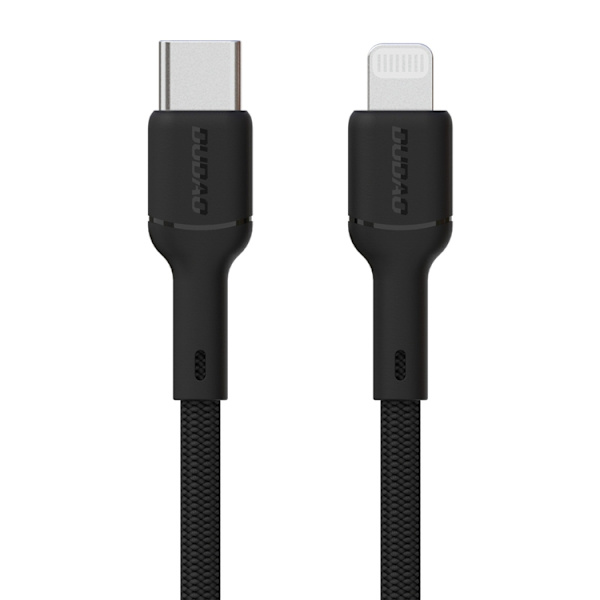 Dudao USB-C - Lightning 30W Kabel 1m L9X - Svart Vit