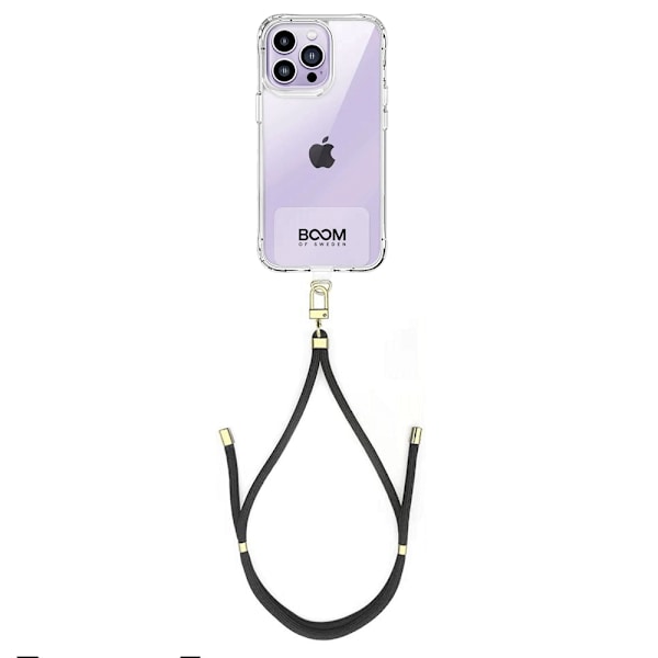 Boom Universal Mobil Håndledsrem - Sort