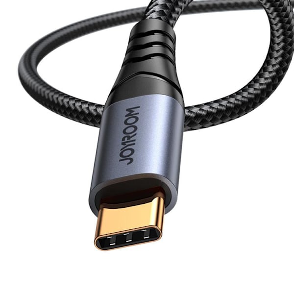 Joyroom USB-C Lydkabel AUX 3,5 mm minijack 1,2m - Sort Black
