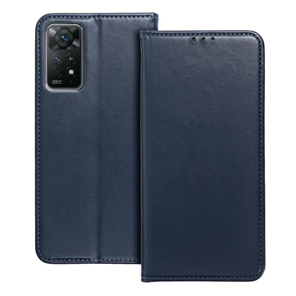 Xiaomi Redmi Note 14 Pro/14 Pro Plus Plånboksfodral Magneto Blå