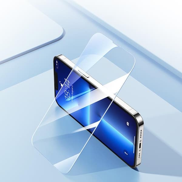 Joyroom iPhone 14 Plus Skärmskydd i Härdat glas Knight 2.5D (5 Pack) Transparent