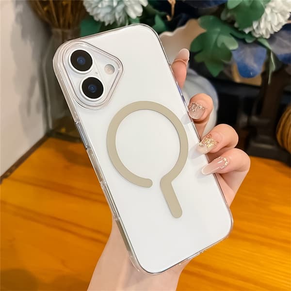 Mobilskal till iPhone 17 MagSafe TPU + PC - Beige Beige