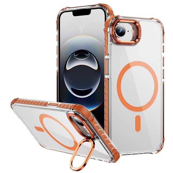 Mobilskal till iPhone 16e MagSafe Kickstand - Orange Orange